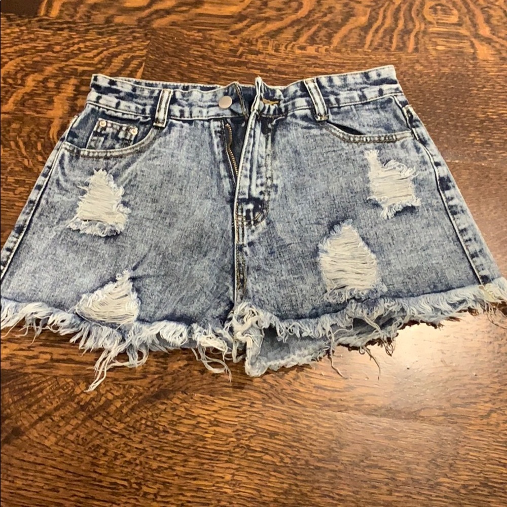 Jean shorts